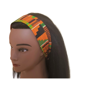 Orange Kente Headband