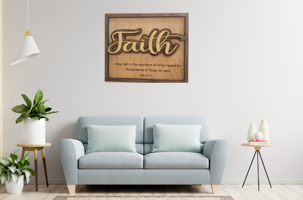 Bible Verse Home Decor - Faith - Image 4