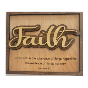 Bible Verse Home Decor - Faith