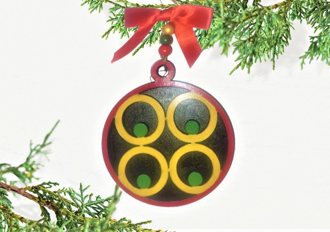 African Inspired Ornament - Wisdom - Image 2