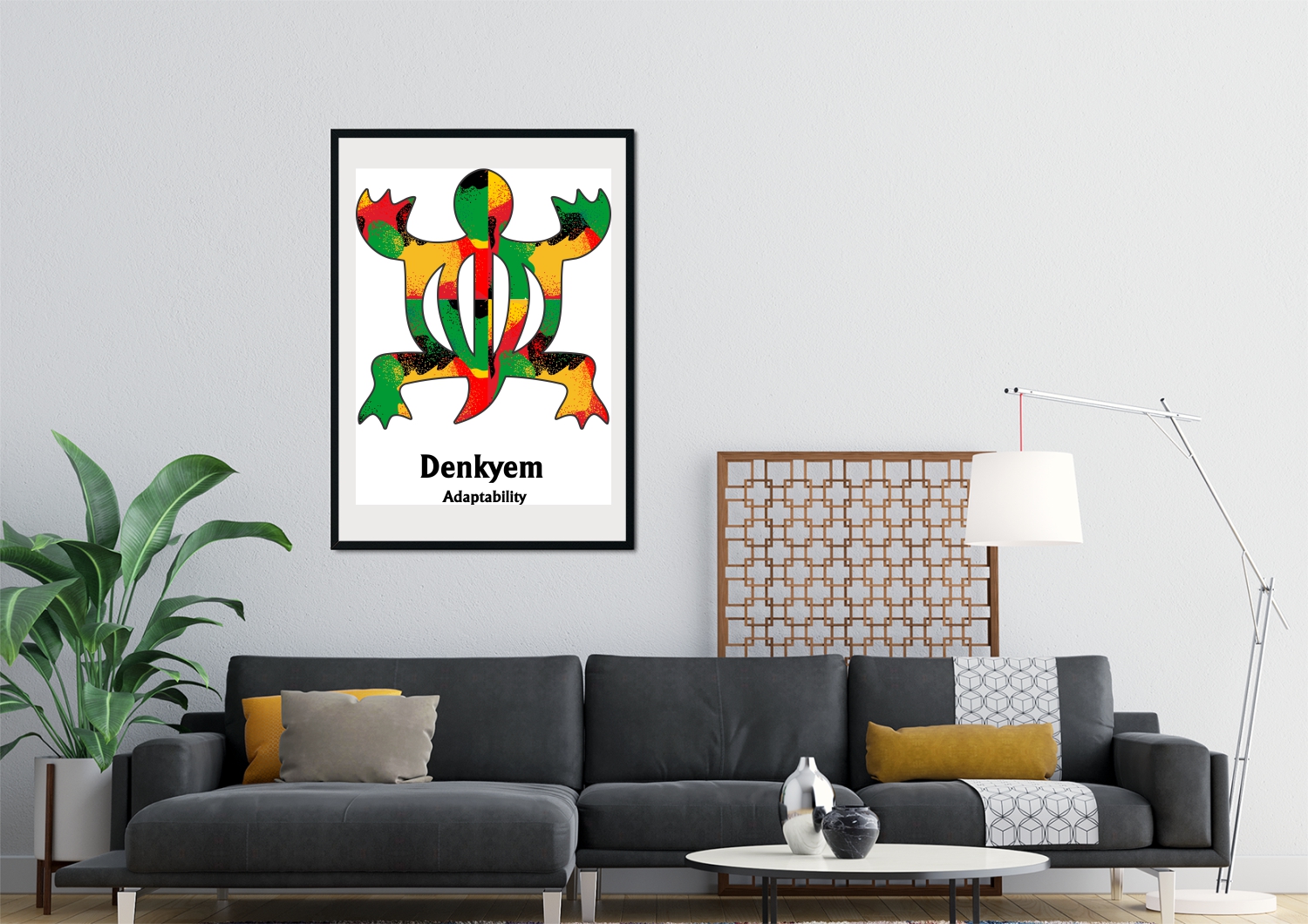 African Wall Art | Adinkra Wall Art | Adaptability - Image 3