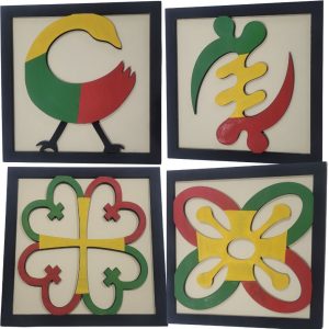 Adinkra Wall Art Set -