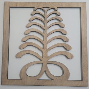 Adinkra Wall Art - Aya