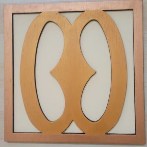 Adinkra Wall Art - Nyame Biribi Wo Soro