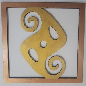 Adinkra Wall Art - Yebehyia Bio