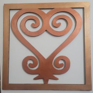 Adinkra Wall Art - Sankofa