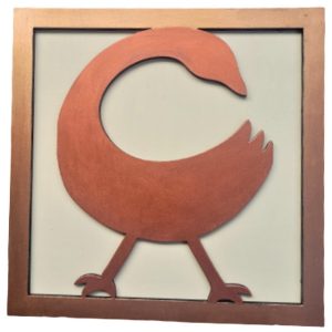 Adinkra Wall Art - Sankofa