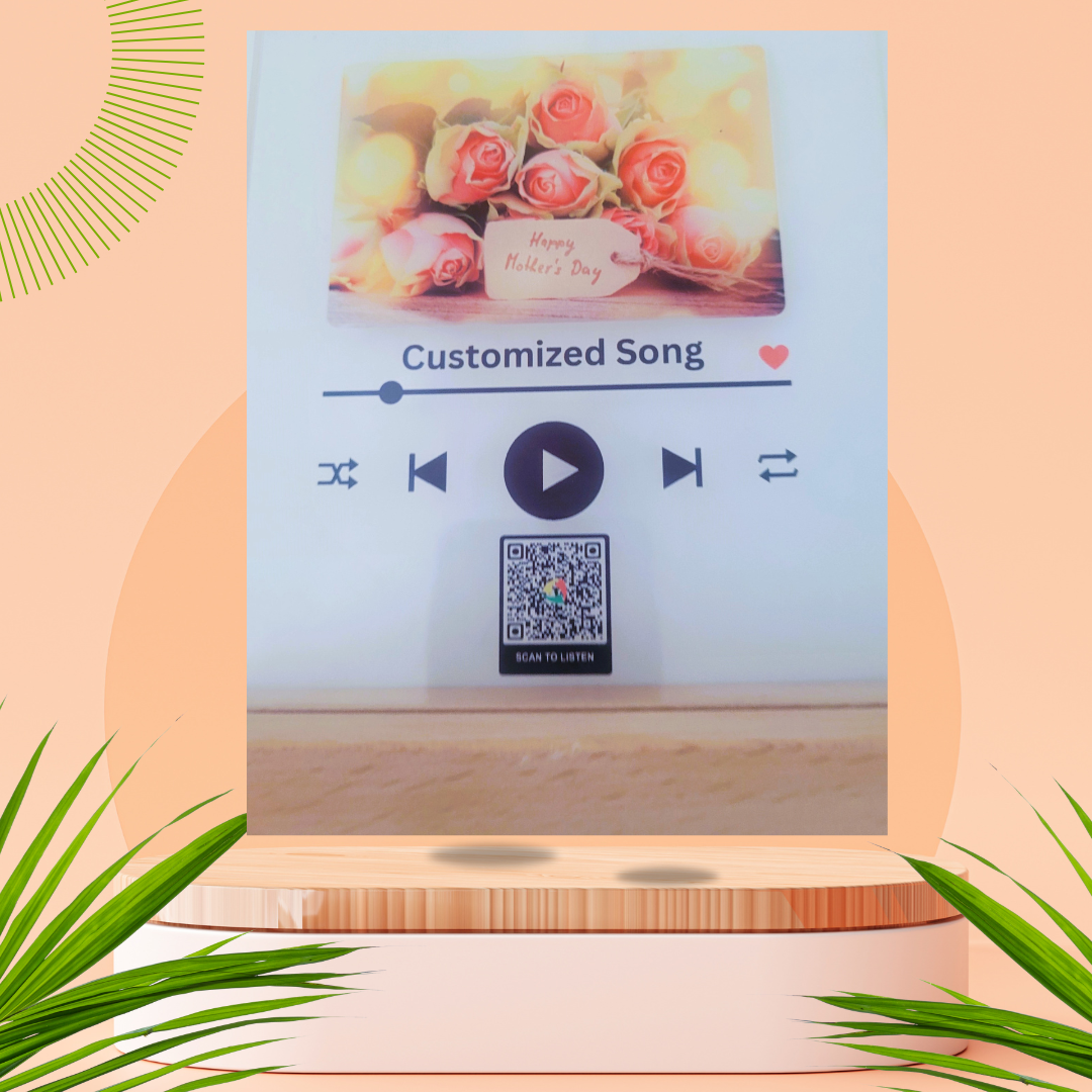 Customized Audio Plaque for Mom